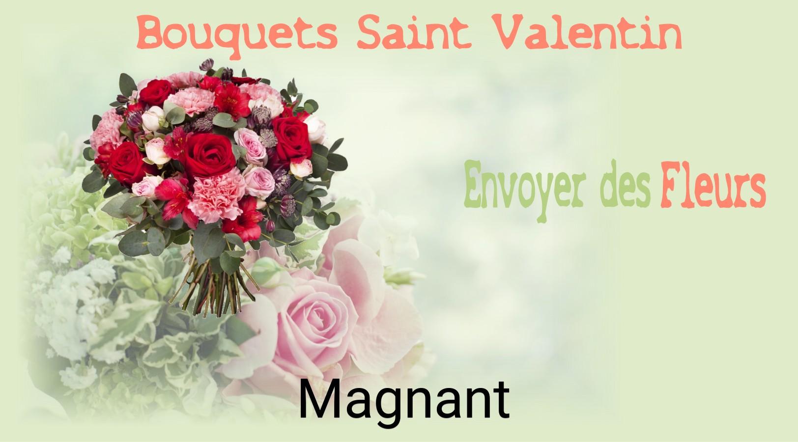 Roses de Saint-Valentin livrées à Magnant